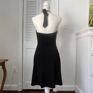 Laundry by Design Women's Black, V-Neck, Sleeveless, Backless Dress Size 2